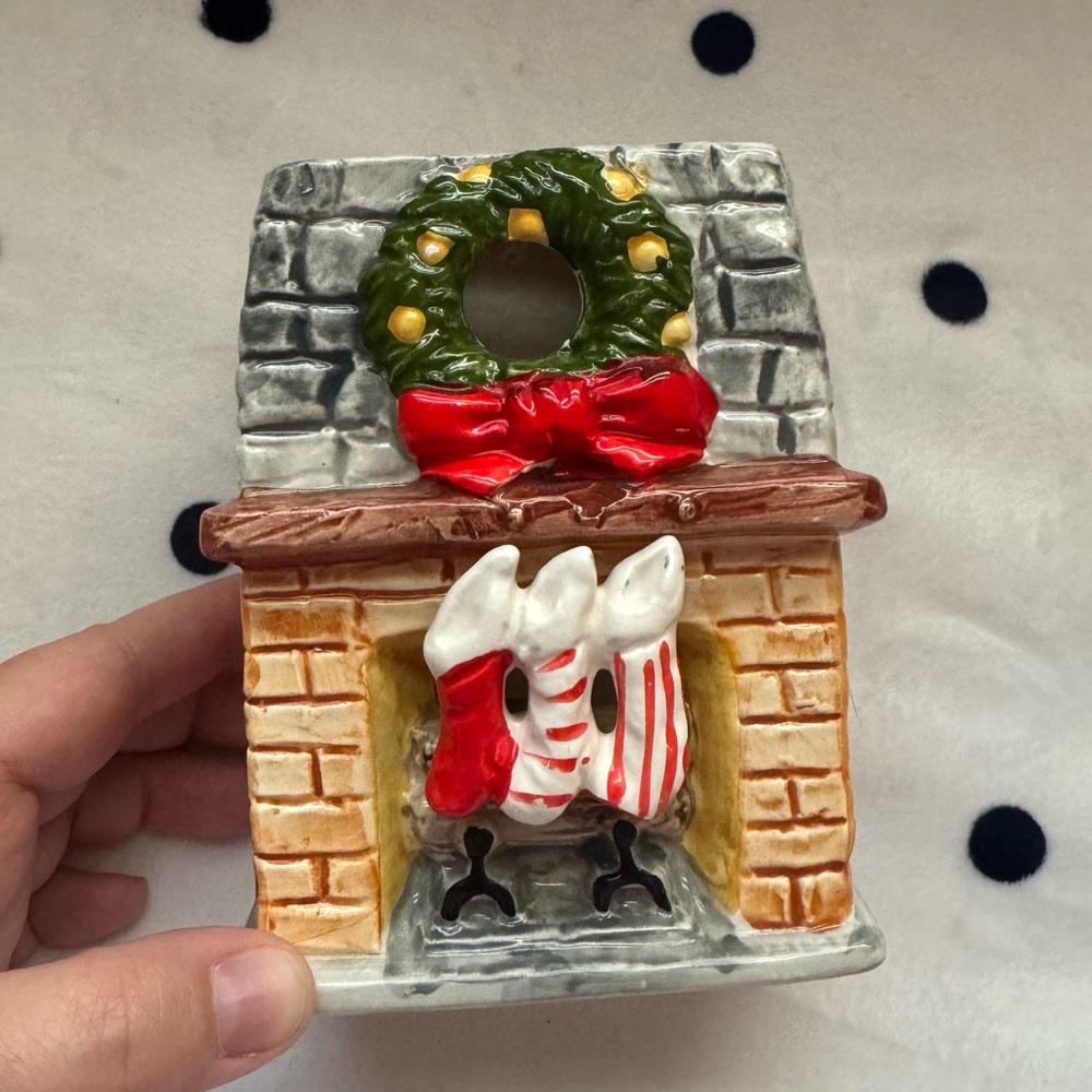 Vintage made in Japan tea light holder